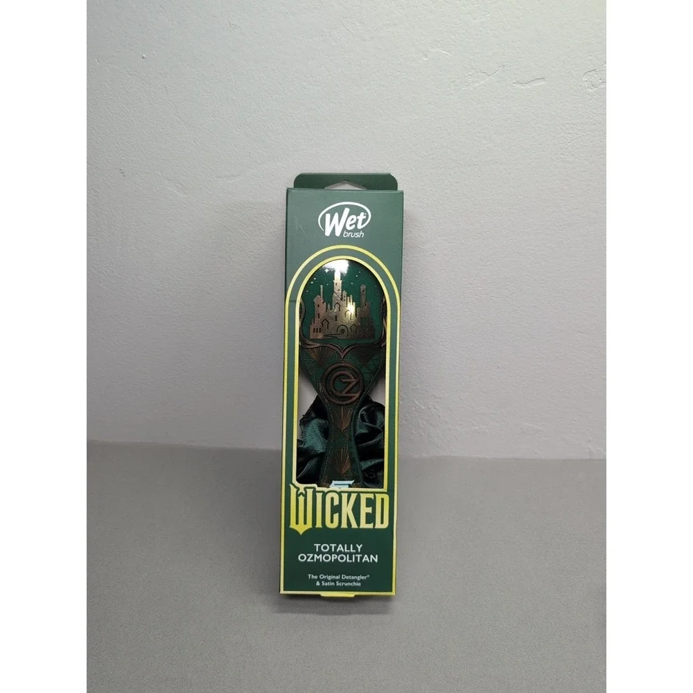 Wet Brush Wicked Totally Ozmopolitan Emerald City w Scrunchie New‎ in Box